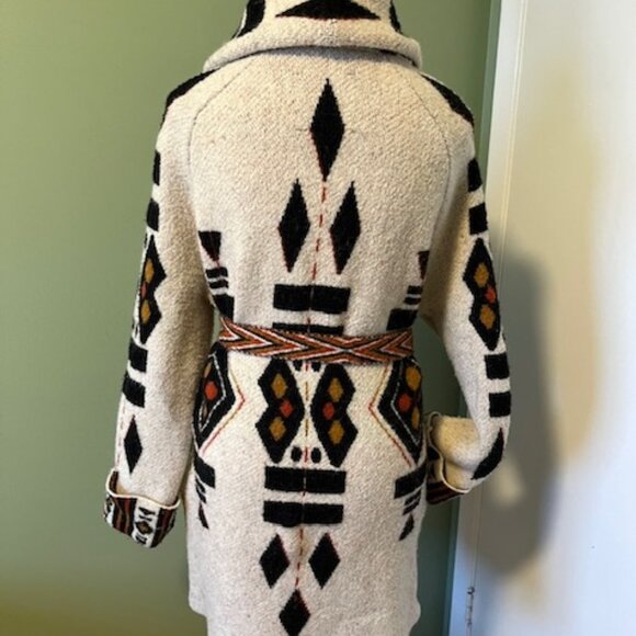Zara Tribal Sweater Coat - Picture 5 of 9